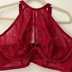 City Chic Fox & Royal XXL 24 Red Saskia Bralette